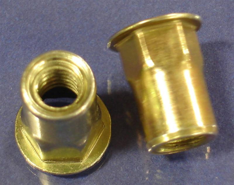 metal welded rivet nuts